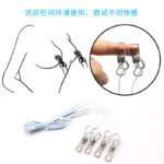 电击高潮自慰器男用女用情趣配件乳夹阴唇夹钢丝金属夹理疗主机 - Image 3