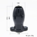 中空肛塞后庭扩肛器多用窥视探灌肠清洗肛交器 - Image 3