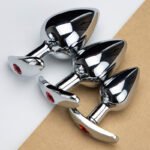 sm道具T型金属肛塞带钻 后庭开发扩肛器女用自慰玩具