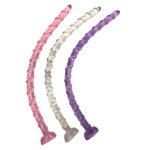 深入式超柔软女用后庭自慰器男性前列腺按摩螺纹肛塞成人情趣用品 - 画像 (2)