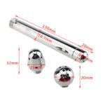 不锈钢灌肠冲洗器金属肛门三头花洒自慰清洁喷头男女皆宜成人用品 - ຮູບທີ 5