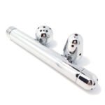 不锈钢灌肠冲洗器金属肛门三头花洒自慰清洁喷头男女皆宜成人用品 - ຮູບທີ 2