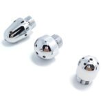 不锈钢灌肠冲洗器金属肛门三头花洒自慰清洁喷头男女皆宜成人用品 - ຮູບທີ 3