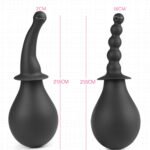 男女用后庭肛门灌肠清洗硅胶冲洗器后庭拉珠成人性情趣用品