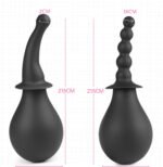 男女用后庭肛门灌肠清洗硅胶冲洗器后庭拉珠成人性情趣用品