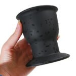 情趣成人性用品硅胶杯子中空肛塞自慰器肛门塞中空扩肛器后庭 - 画像 (3)