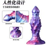 新款后庭肛塞液态硅胶假阳具肛门塞肛交扩肛器男女自慰性用品成人 - 画像 (4)