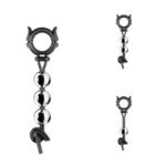 牛角男用阴茎锻炼哑铃金属负重球男性阳具训练器玩具成人情趣用品 - 이미지 5