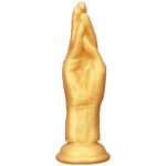 超大金色硅胶手掌扩张拳交菊花美手拳交男女自慰高潮调情肛塞扩阴 - ຮູບທີ 5