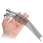 不锈钢拉珠马眼棒珠子可弯曲尿道棒男用自慰尿道扩张器成人用品 - Image 5