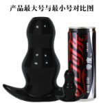 带堵头中空肛塞扩肛器外出防漏液拉珠肛塞窥阴肛门塞成人情趣用品 - Image 4