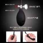 充气肛塞 硅胶后庭塞肛塞 充气膨胀扩肛器 充气阳具穿戴后庭用品 - Image 2