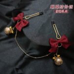 sm道具蝴蝶结乳夹铃铛链条夹子惩罚调教女朋友刑具成人情趣用品