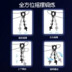 牛角男用阴茎锻炼哑铃金属负重球男性阳具训练器玩具成人情趣用品 - 이미지 4