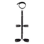 sm道具捆绑束缚调教女人工具用品情趣玩具皮革手铐项圈情侣性感 - Image 3