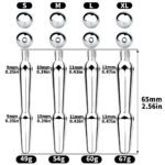 FRRK不锈钢男用空心马眼棒前列光滑按摩器狼牙棒肛塞成人用品 - 이미지 2