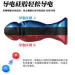 新款双极硅胶肛塞男用女用调情成人用品情趣玩具 - 画像 (5)