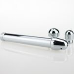 成人男女后庭肛门灌肠清洗阴道私处金属冲洗器三头淋浴情趣性用品 - 画像 (3)