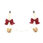 sm道具蝴蝶结乳夹铃铛链条夹子惩罚调教女朋友刑具成人情趣用品 - 이미지 5