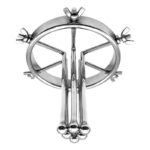 成人用品金属肛门扩张器扩肛器扩阴后庭菊花男女用锻炼拳交开发 - 画像 (4)