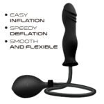 成人情趣性用品男女用手动大号充气后庭硅胶肛门塞男同膨胀扩肛器 — изображение 2