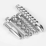 9珠金属喷头冲洗器肛塞灌肠清洗器配件男女后庭阴道成人情趣用品 - Image 5