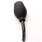 后庭硅胶肛塞清洗器灌肠工具肛门球形冲洗器私处清洁男女通用器具 - 画像 (5)