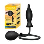 成人情趣性用品男女用手动大号充气后庭硅胶肛门塞男同膨胀扩肛器 — изображение 5