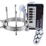 扩肛器金属SM电击窥视理疗器扩阴器电击扩张不锈钢情趣用品 - Image 4