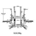 sm后庭肛塞金属扩肛器男用新手开扩肛拳交男男gay扩张 - ຮູບທີ 2
