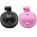 把把胡茶壶贞操锁配单弧环CB锁粉色男用下体束缚犬奴调教情趣锁 - Image 3