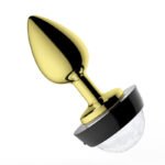 声控LED发光肛塞金属肛塞扩肛非不锈钢后庭肛门塞 情趣sm - Image 5