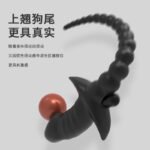 震动SM狗尾巴狗奴装扮狐狸情趣肛塞调教同志自慰成人用品另类玩具 - Image 4