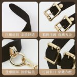 BDSM调教玩具硅胶手铐项圈口塞枷sm道具束缚套装情趣束缚套装 - Image 4