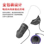 男用电击阴茎训练器sm情趣虐阳锻炼龟头锻炼降敏持久刺激调教套环 - Image 3