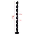 后庭超长肛塞大型肛鞭拉珠扩肛器男同女用SM深 — изображение 3