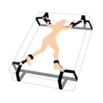 sm蜘蛛网睡床绑带升级加固调节款睡床床上四角绑手绑脚睡床绑 - Image 4