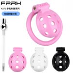 FRRK-270 树脂贞操锁贞洁器爱心锁成人用品情趣玩具小众轻奢伪娘