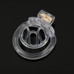 鸟笼男用贞操锁轻便透气cb锁禁欲戒撸伪娘锁狗奴主奴调教伪娘用品 - Image 3