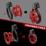 贞操锁cb锁困龙锁贞洁锁伪娘男用隐形穿戴戒撸SM束缚调教骷髅头 - 画像 (4)