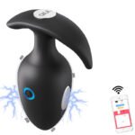 囚爱远程APP无线遥控震动电击按摩肛塞肛门SM调教男女用成人情趣