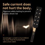 电击情趣用品sm电击皮拍调教棒女奴惩罚刑具女用sp工具成人性玩具 - 画像 (4)