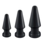 6cm/7cm男女用后庭肛塞自慰锥形肛塞扩肛器前列腺按摩器用 - 이미지 2