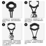 束龙男用茎训练负重环囊吊坠锁精环JJ环锻炼坚挺长久成人情趣用品