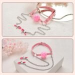 情趣口球塞乳夹口水球塞SM塑料口球硅胶口球成人用品 - Image 2