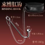 后庭束缚肛钩sm成人情趣用品性玩具捆绑肛塞调教脖铐链条调教用品 - Image 2