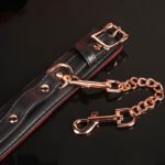 sm情趣真皮手铐调教捆绑束缚连体性感狗奴男女另类刑具主奴性用品 - Image 3