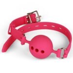 硅胶口塞口枷另类情趣强制张口器设计口水狂流口球SM刑具成人用品 - 画像 (4)