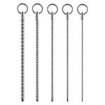 拉珠马眼棒不锈钢男用尿道堵扩张刺激插棒可电击按摩成人情趣品 - Image 5