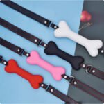 成人情趣道具骨头口球硅胶堵嘴口塞男女另类性玩具束缚sm口枷用品 - Image 5